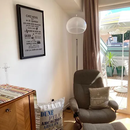 Apartman Appt 4-6 Personnes 2 Terrasses Proximite Plage Et Gare Arcachon